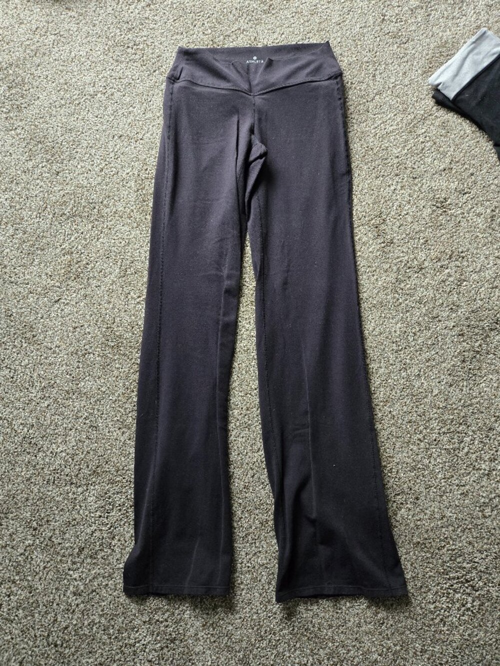 Athleta size small tall black pants